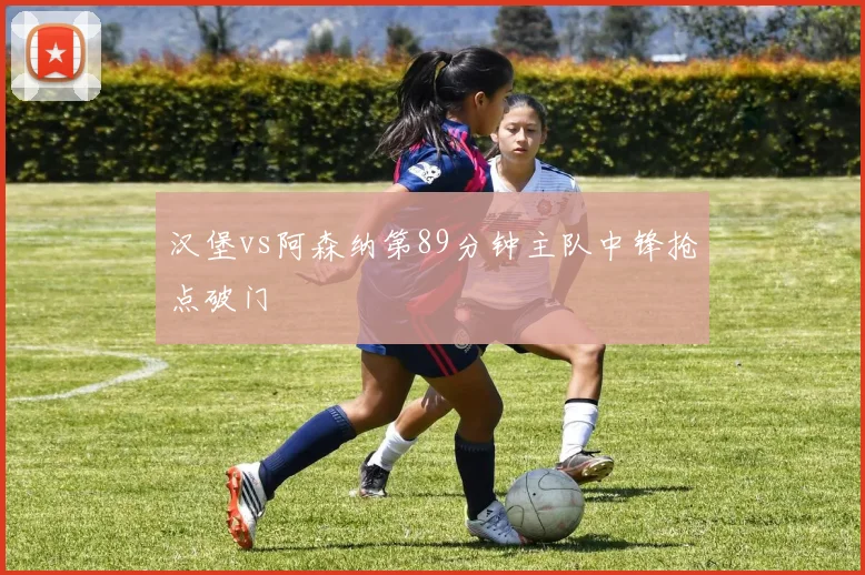 汉堡vs阿森纳第89分钟主队中锋抢点破门