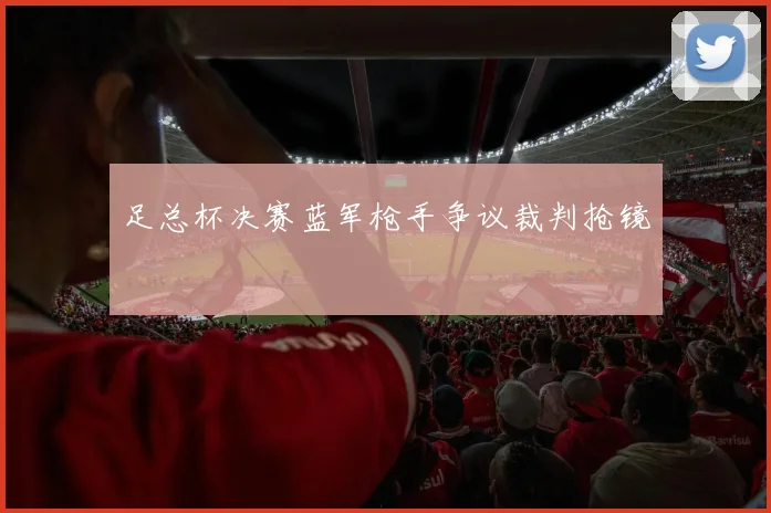 足总杯决赛蓝军枪手争议裁判抢镜